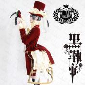 黒執事 コスプレ 衣装 シエル・ファントムハイヴ by-f0075 【送料無料】