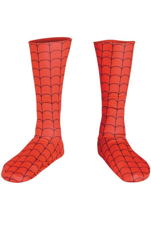 ハロウィン コスプレ スパイダーマン Spider-Man Adult Boot Covers 衣装 面白い 学園祭 文化祭 大学祭 コスチューム 仮装 変装