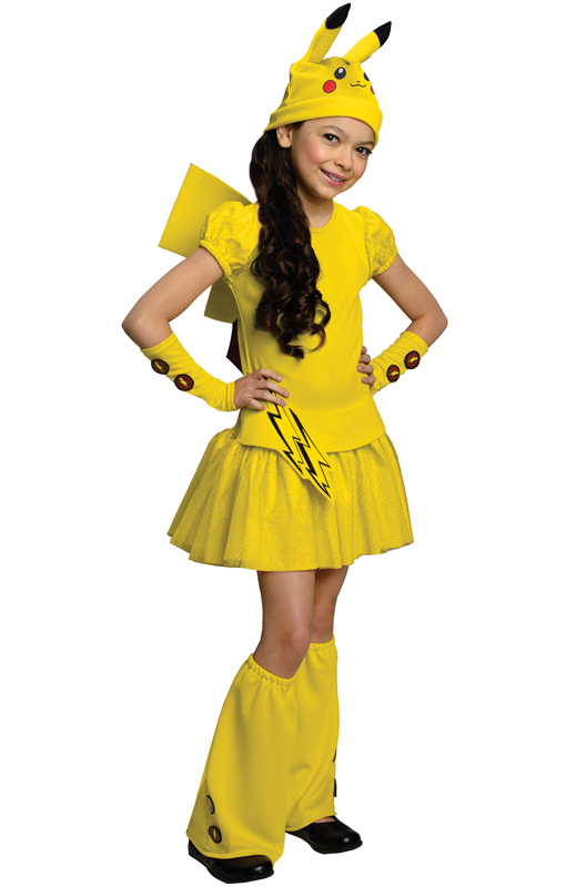 ハロウィン コスプレ Pokemon Girl Pikachu 子供用 衣装 男の子 女の子 小学生 かわいい 面白い 2013年 新作 学園祭 文化祭 大学祭 コスチューム 仮装 変装