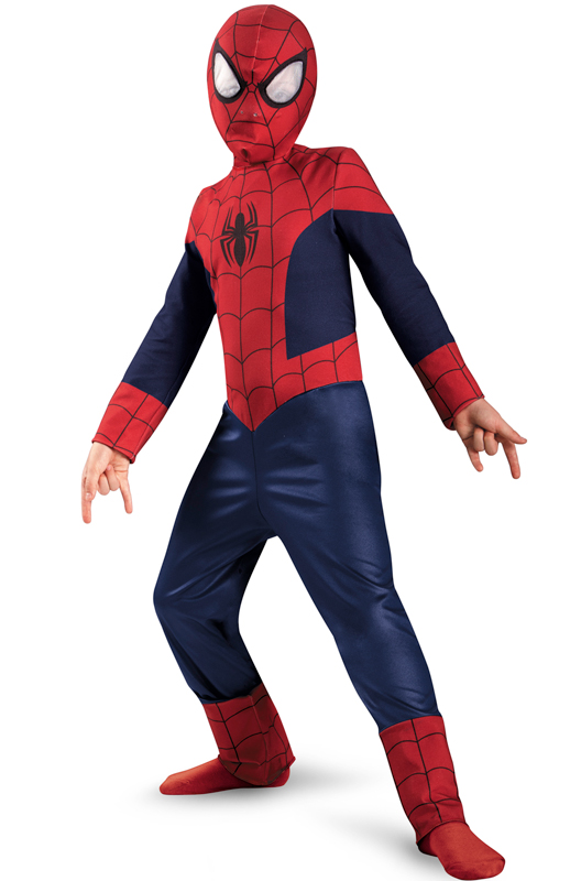 ハロウィン パーティ コスプレ スパイダーマン Marvel Ultimate Spider-Man 子供用 衣装 男の子 女の子 小学生 かわいい 面白い ヒーロー 学園祭 文化祭 大学祭 コスチューム 変装 仮装