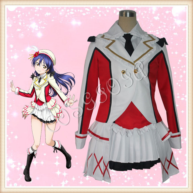 Love Live! ラブライブ!2期OPそれは僕たちの奇跡 園田海未 コスプレ衣装 コスチューム/制服/アニメ/セーラー服/レディース/コスプレ/ハロウィン/イベント/パーティ/ステージ衣装/クリスマス/アイドル/ギフト/誕生日/忘年会/新年会//映画/漫画/コミケ/一発芸/週末ヒロイン