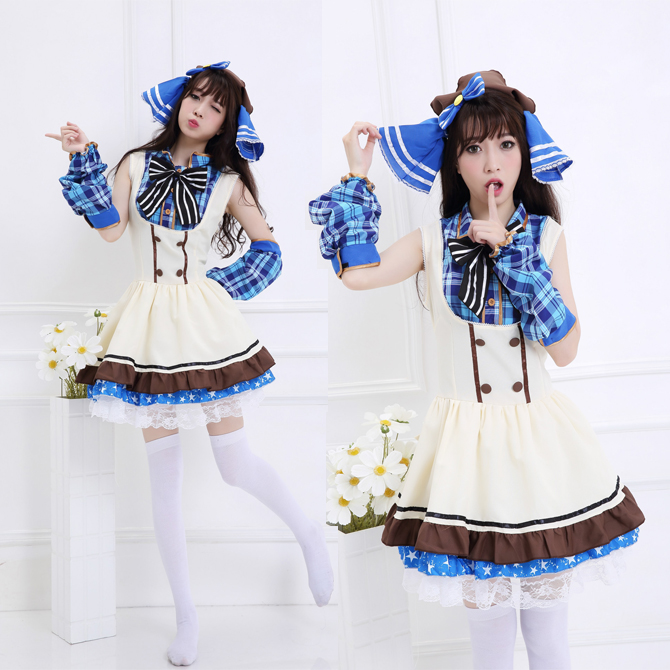 LoveLive! ラブライブ！SR 11月 エプロン編 覚醒後 園田海未 コスプレ衣装 ps2276(ID:13306) | コスプレ衣装情報・口コミ・レビュー  COSLOG-コスログ-