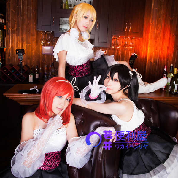 ラブライブ 絢瀬 絵里 アイドル編 覚醒後 コスプレ 衣装 μ's ラブ