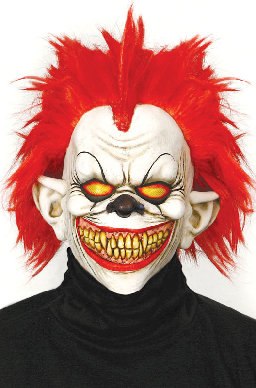 ハロウィン キャラクター コスプレ Sinister Shop Baffles Adult マスク 衣装 面白い ウィッグ かつら マスク 仮面 学園祭 文化祭 大学祭 コスチューム 仮装 変装