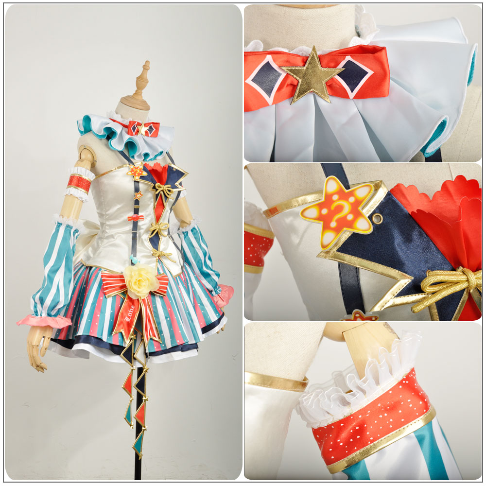 ラブライブ！サーカス編 覚醒後 小泉花陽 風コスプレ衣装(ID