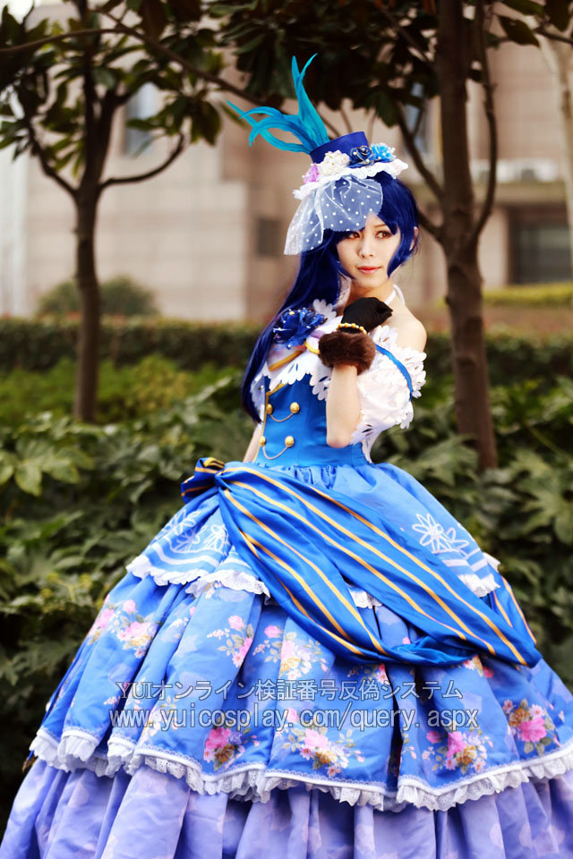 ラブライブ! lovelive! スクフェス 舞踏会編 園田 海未 コスプレ ラブライブ! lovelive! スクフェス 舞踏会編 園田 海未 コスプレ