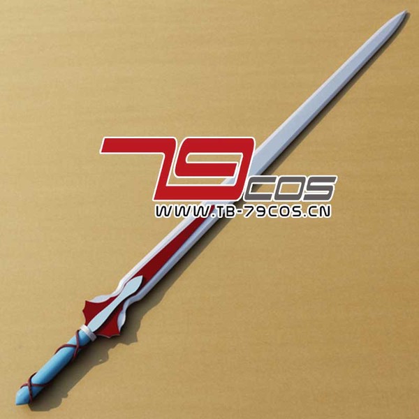 高品質 高級 コスプレ道具 オーダーメイド ソードアート・オンライン 風 武器 キリト タイプ 剣（模造）シルバーソード Ver.36