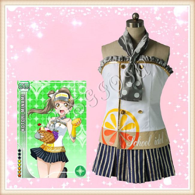 【コスプレ 衣装】Love Live!ラブライブ! スクフェス南ことり☆コスプレ衣装 　コスチューム/制服/アニメ/セーラー服/レディース/メンズ/コスプレ 衣装/Love Live!ラブライブ!  スクフェス　南ことり/ハロウィン用品/イベント/プレゼント/週末ヒロイン