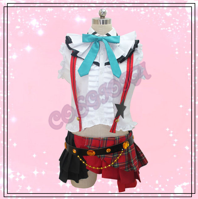 【コスプレ 衣装】Love Live!ラブライブ! 小泉 花陽（こいずみ はなよ） 舞台装☆コスプレ衣装 　　Love Live!ラブライブ!/コスチューム/制服/アニメ/セーラー服/レディース/メンズ/コスプレ 衣装/Love Live!ラブライブ!  小泉 花陽  /クリスマス衣装