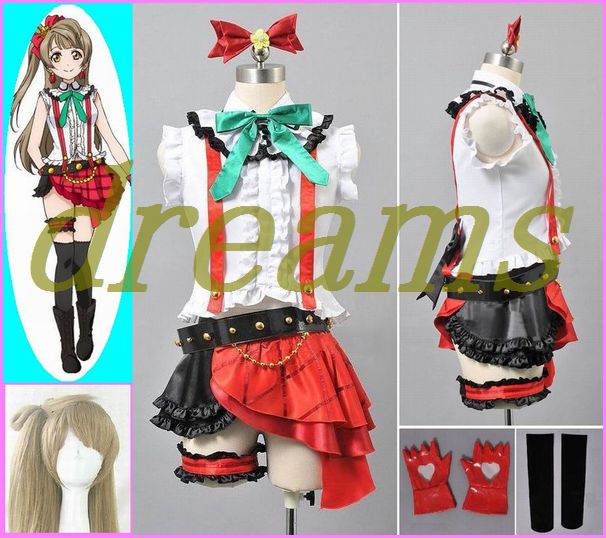 ★お得なセット★激安・格安・高品質コスプレ衣装＋ウィッグ★ラブライブ！★僕らは今のなかで●南ことり