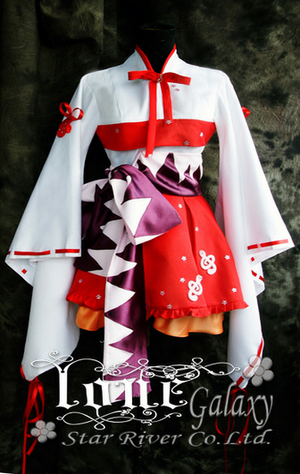 【VOCALOID 初音ミク プロジェクトディーヴァ　ミコ コスプレ衣装 yy185】初音ミク プロジェクトディーヴァ　 羽翼　オーダーメイド　【宅配便】