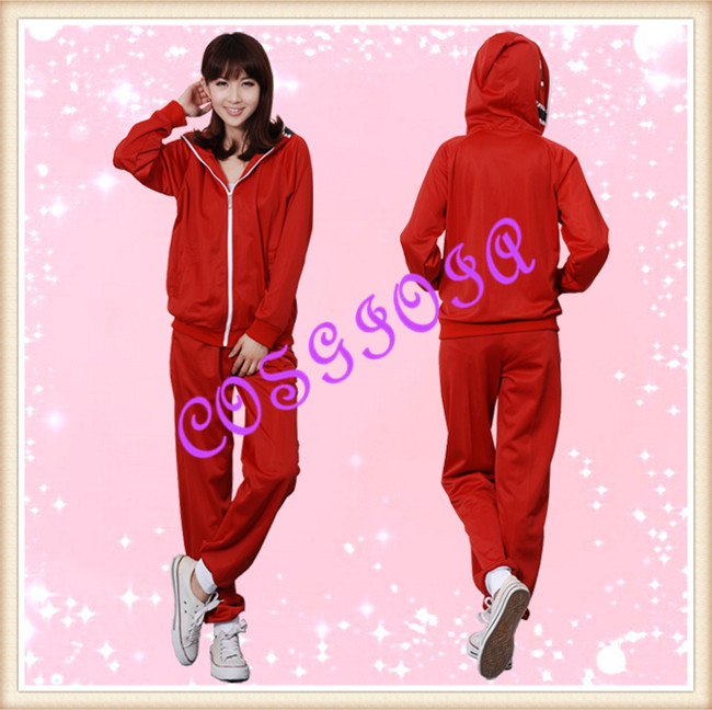 VOCALOID ボーカロイド 初音ミク 鏡音 コスプレ衣装 レッド05P09Jul16