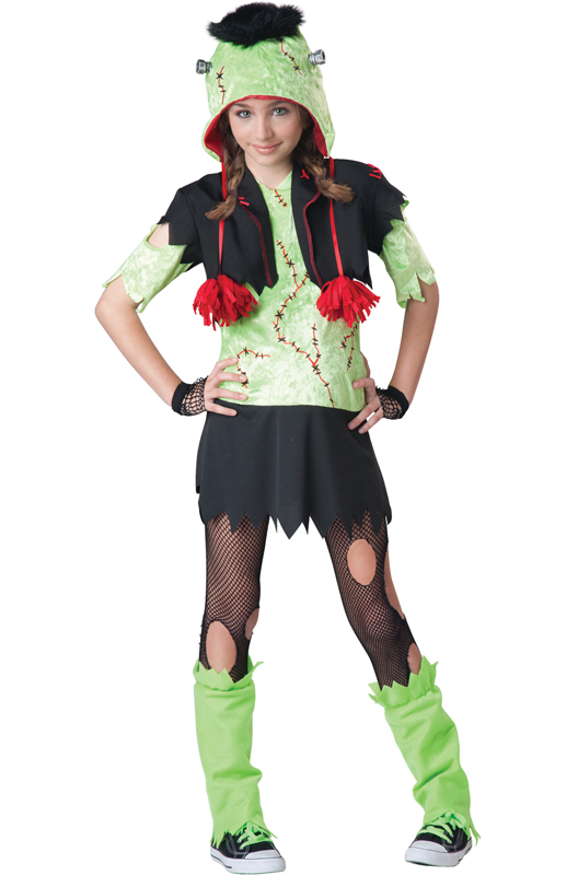 ハロウィン パーティ コスプレ Monster Gurl Tween 衣装 男の子 女の子 小学生 かわいい 面白い 学園祭 文化祭 大学祭 コスチューム 変装 仮装