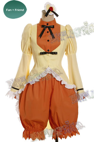 †FanPlusFriend†Rozen Maiden Cosplay Kanaria Costume Sweet Lolita Outfit 〜10サイズ〜※お取寄せ・オーダーメイド商品（選択肢以外のサイズはご相談ください)