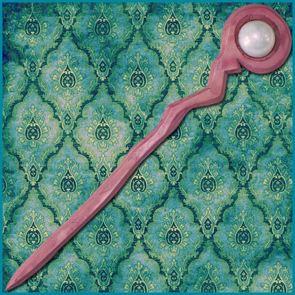 【コスプレ用小道具】マギ風　ヤムライハ 珊瑚と真珠の杖