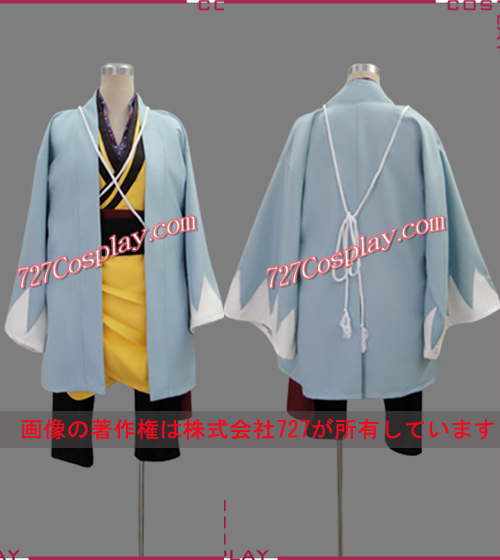 MC0023☆羽織付き　薄桜鬼 藤堂平助 コスプレ衣装 ウィッグも追加可能！