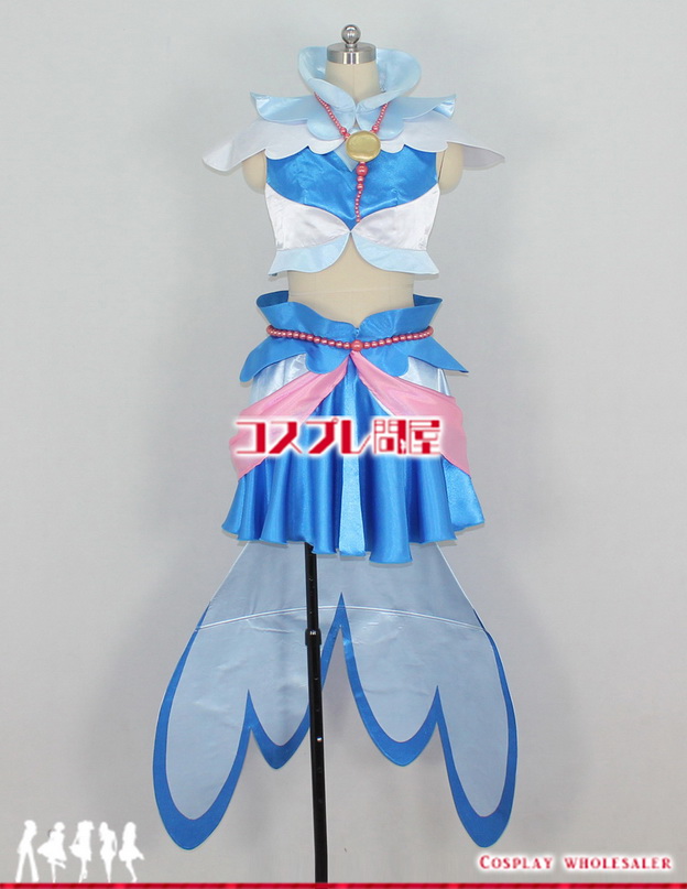 【コスプレ問屋】Go!プリンセスプリキュア★キュアマーメイド 変身後☆コスプレ衣装