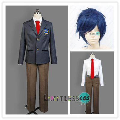 【売れ筋】 送料無料】 コスプレ衣装 岩鳶 (アニメ) Free! +耐熱ウイッグ コスプレ衣装