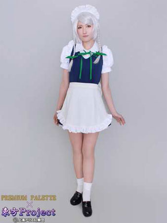 十六夜咲夜 コスプレ Amazon.co.jp: [milky time] ウィッグ付き 十六夜咲夜 コスプレ