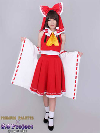 東方Project コスプレ衣装 博麗霊夢 男性用 L<!--  《１７年０９月未定》 -->