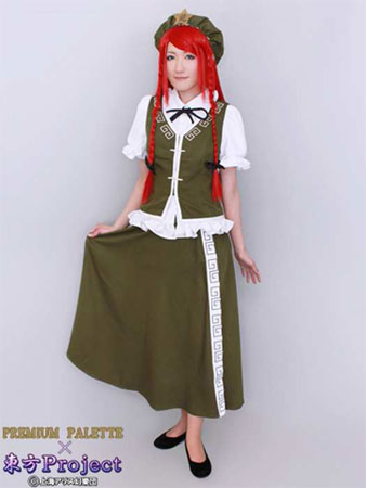 東方Project コスプレ衣装 紅美鈴 女性用 L<!-- &nbsp;《１７年０９月未定》 -->