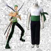 【送料無料】ONE PIECE ロロノア・ゾロ コスプレ衣装 2年後 ワンピース モンキー・D・ルフィ ナミ ウソップ サンジ 変装/仮装/豪華/華麗/高品質