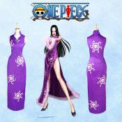 【送料無料】ONE PIECE 高品質 ボア・ハンコック 海賊 女帝 コスプレ衣装 ワンピース 蛇姫 七武海 九蛇海賊団