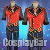 衣更真緒 コスプレ 衣装 あんさんぶるスターズ! コスチューム あんスタ コス いさら まお Trickstar トリックスター 宵の宴♪バンドアンサンブル 帽子付け 制服/レディース/イベント/パーティー/変装/仮装/cosplay/文化祭/グッズ