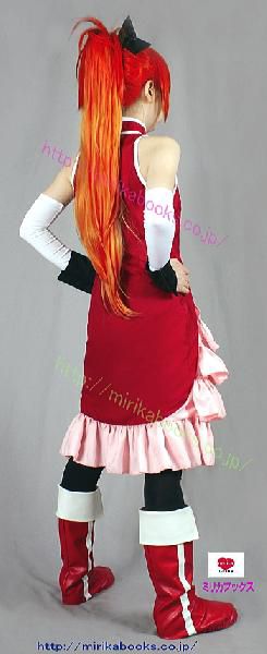 魔法少女まどか☆マギカ　まどマギ　佐倉杏子　コスプレ　衣装　M まどマギ 佐倉杏子 魔法少女姿 コスプレ衣装『魔法少女まどか