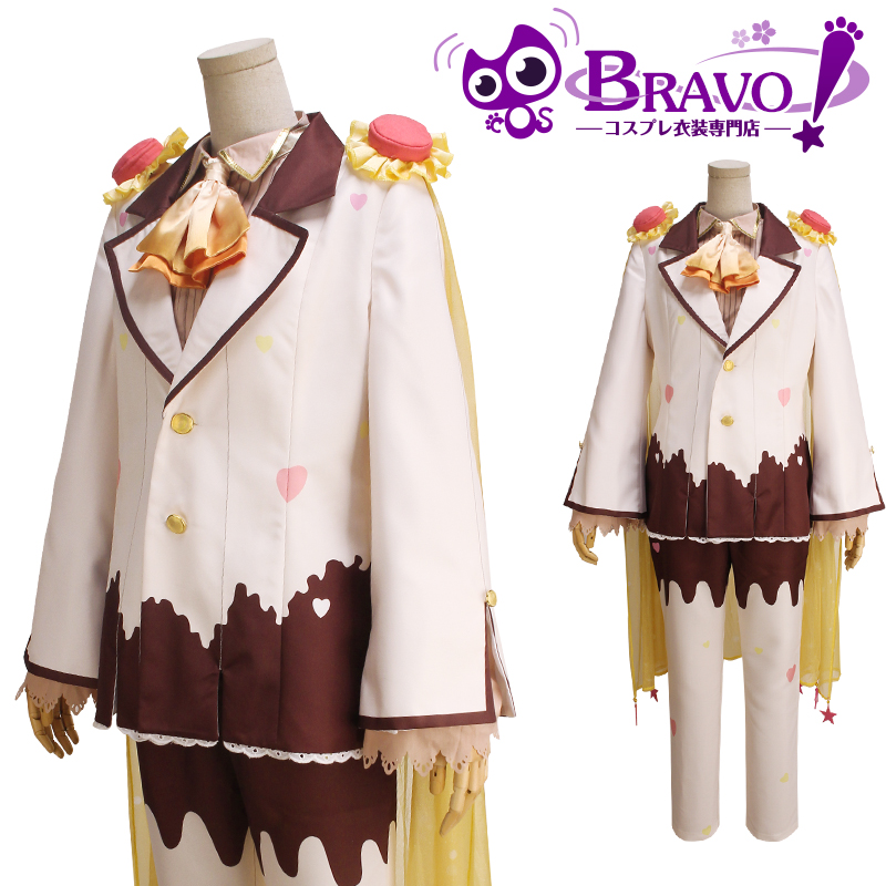 アイドリッシュセブン 六弥ナギ コスプレ衣装 2つセット ウィッグ付き アイドリッシュセブン 六弥ナギ コスプレ衣装 2つセット