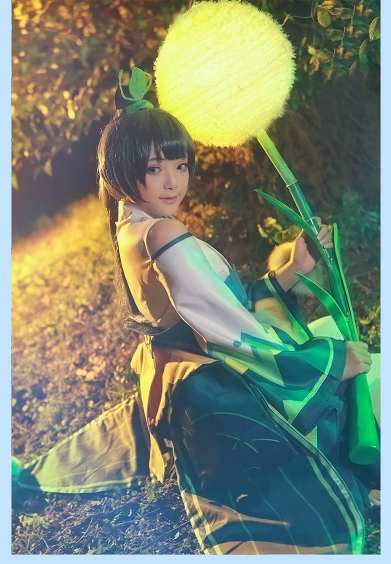 Q⑨3 陰陽師 蛍草 （ほたるぐさ）中華 和風  招財進寶 スキン コスプレ 衣 陰陽師 蛍草 ほたるぐさ コスプレ衣装